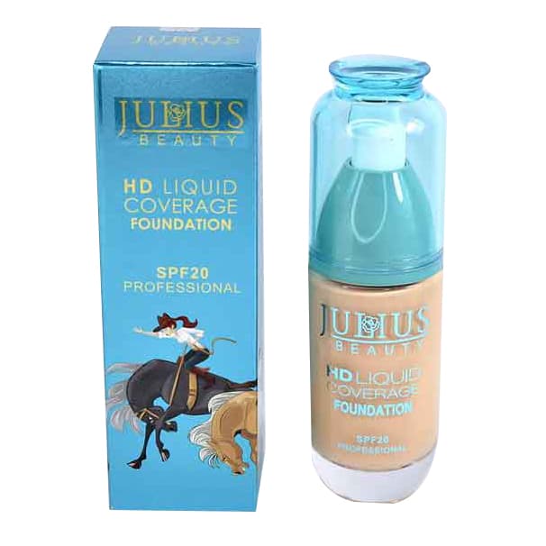 کرم پودر HD ژولیس JULIUS با جلوه طبیعی حجم 50 میلی لیتر شماره 2 — تصویر ۲
