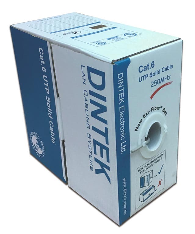 کابل شبکه 305 متر دینتک Cat6 UTP — تصویر ۴