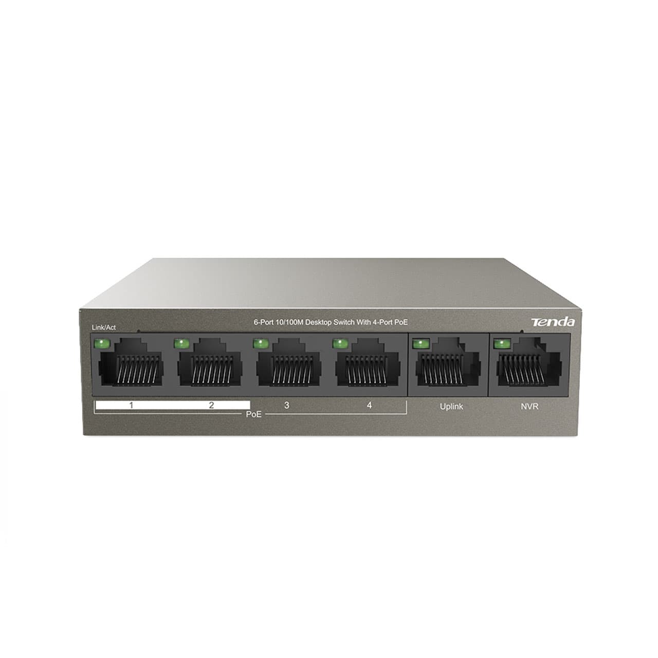 سوئیچ شبکه 6 پورت تندا Tenda Switch TEF1106P-4-63W
