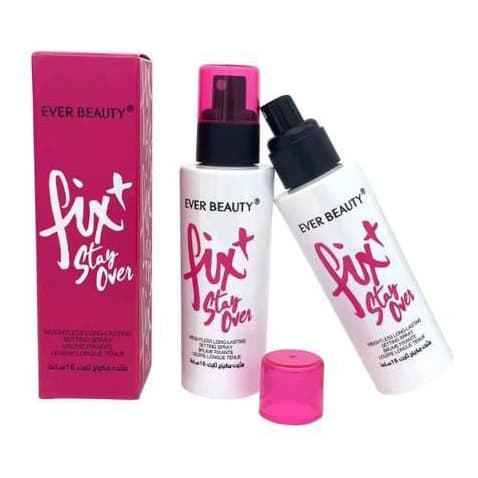 اسپری فیکساتور آرایشی اور بیوتی EVER BEAUTY حجم 120 میلی لیتر — تصویر ۴