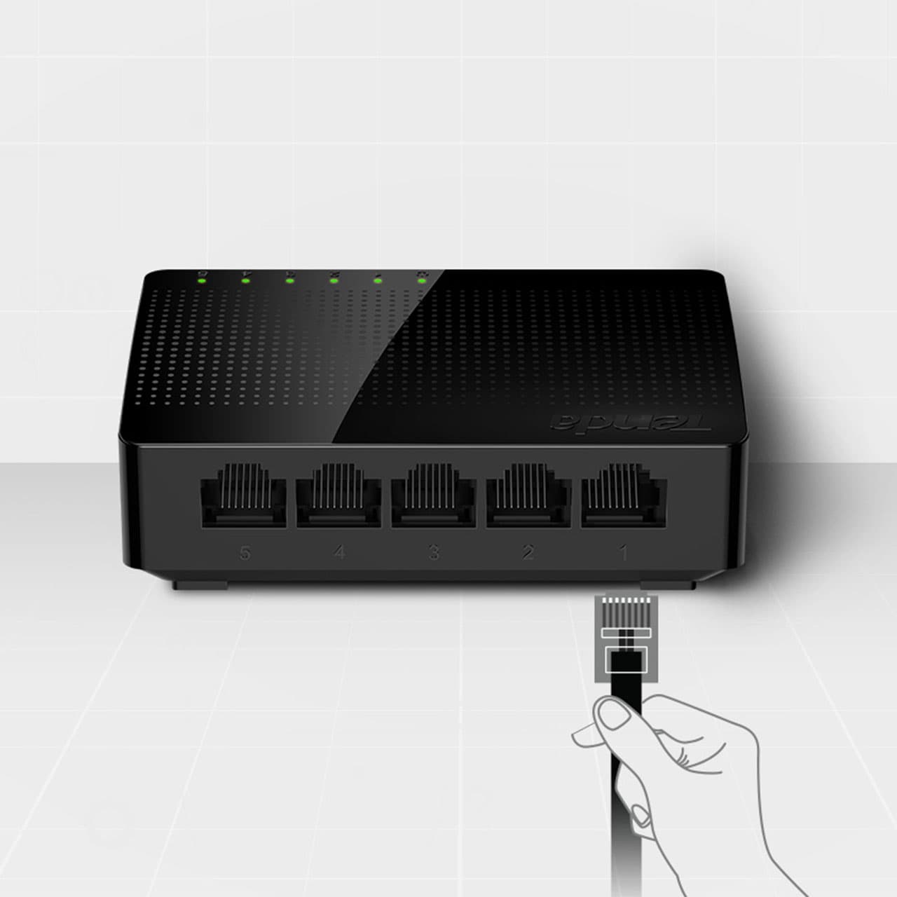 سوئیچ شبکه 5 پورت تندا Tenda Switch SG105 — تصویر ۳