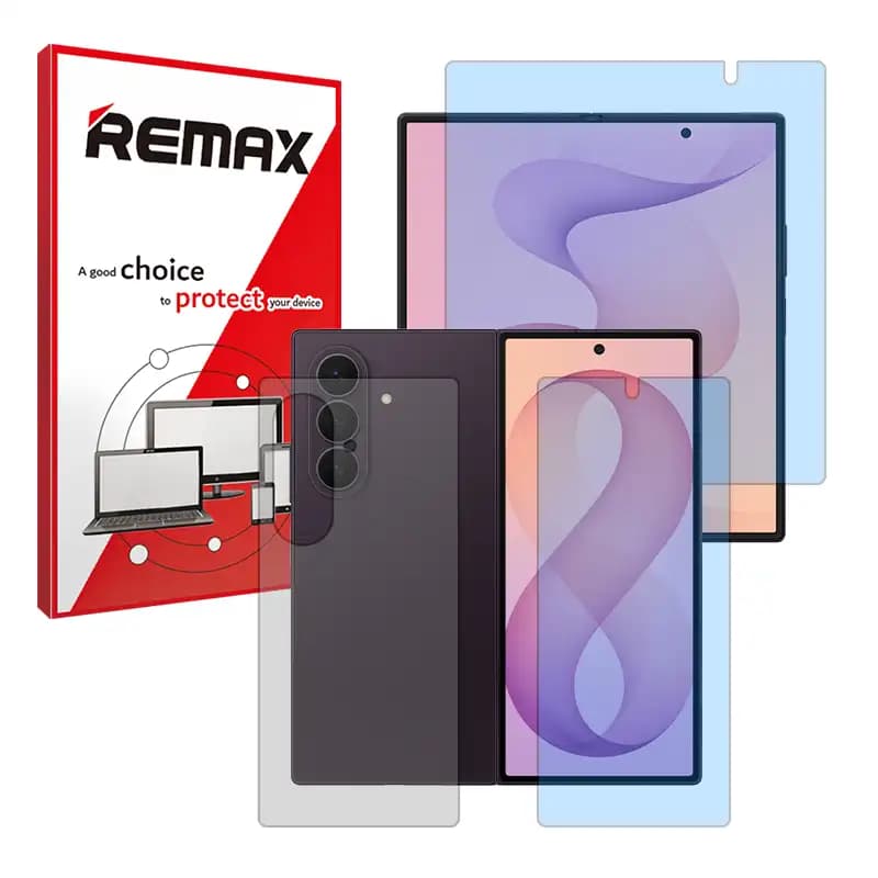گلس محافظ چشم سامسونگ Galaxy Z Fold8 Ultra مدل هیدروژلی آنتی بلو برند ریمکس