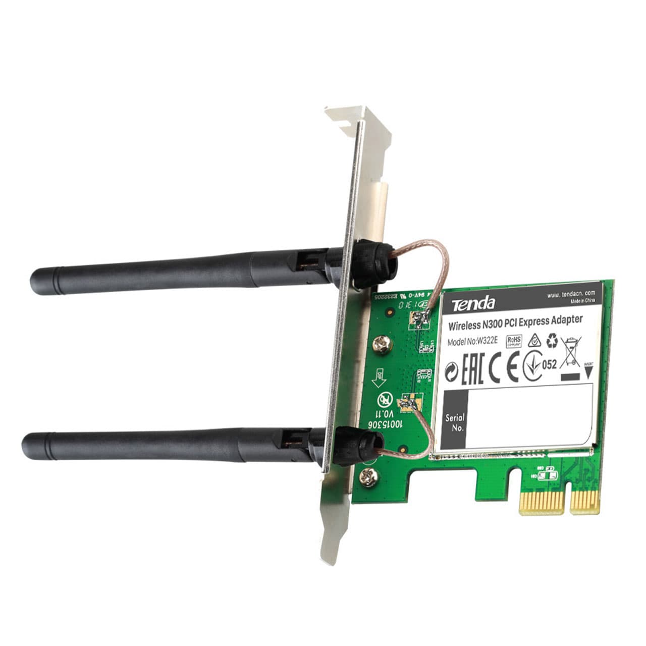 کارت شبکه بی سیم تندا Tenda PCI Express Adapter W322E — تصویر ۷