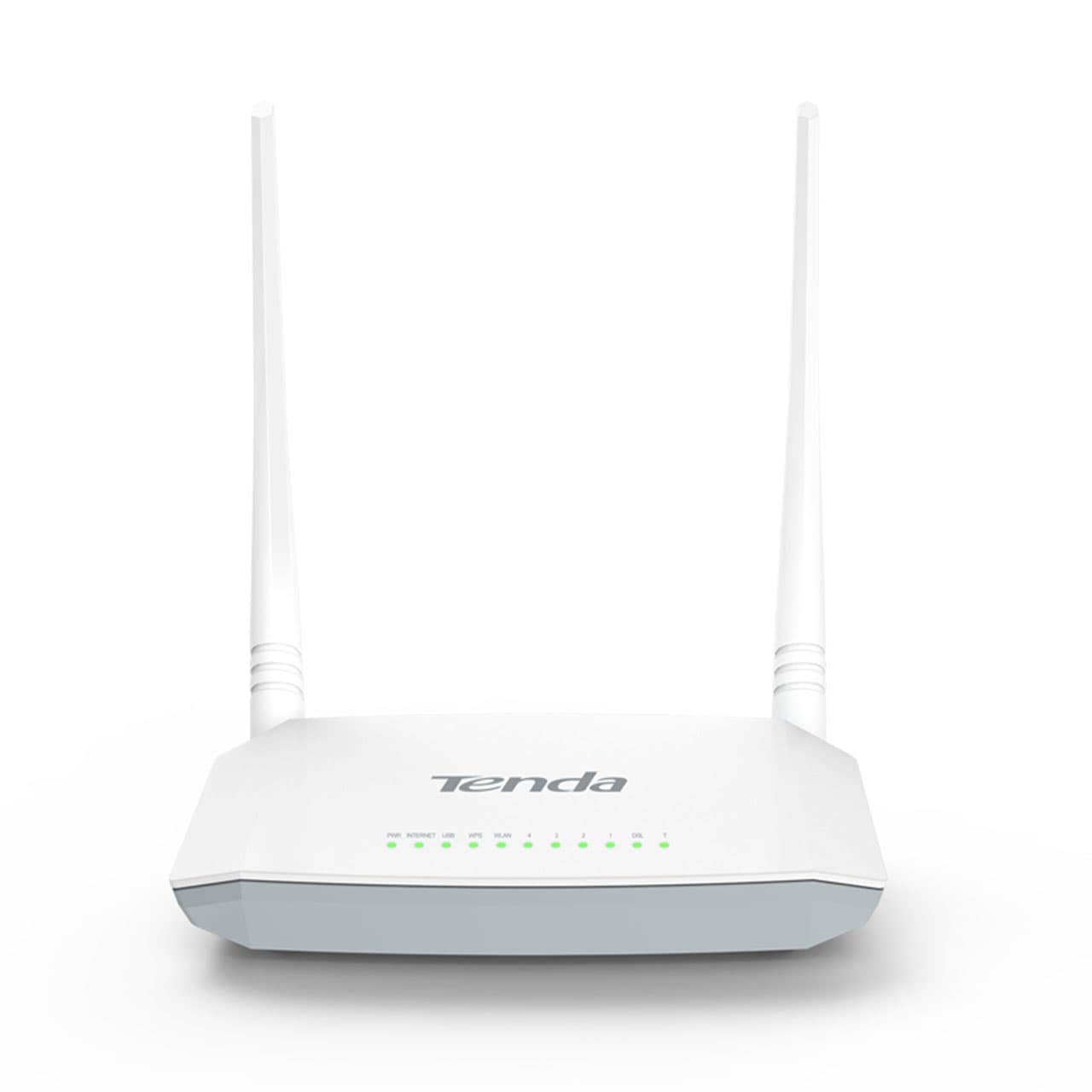 مودم روتر بی سیم تندا Tenda N300 ADSL2+ Modem Router D301v2