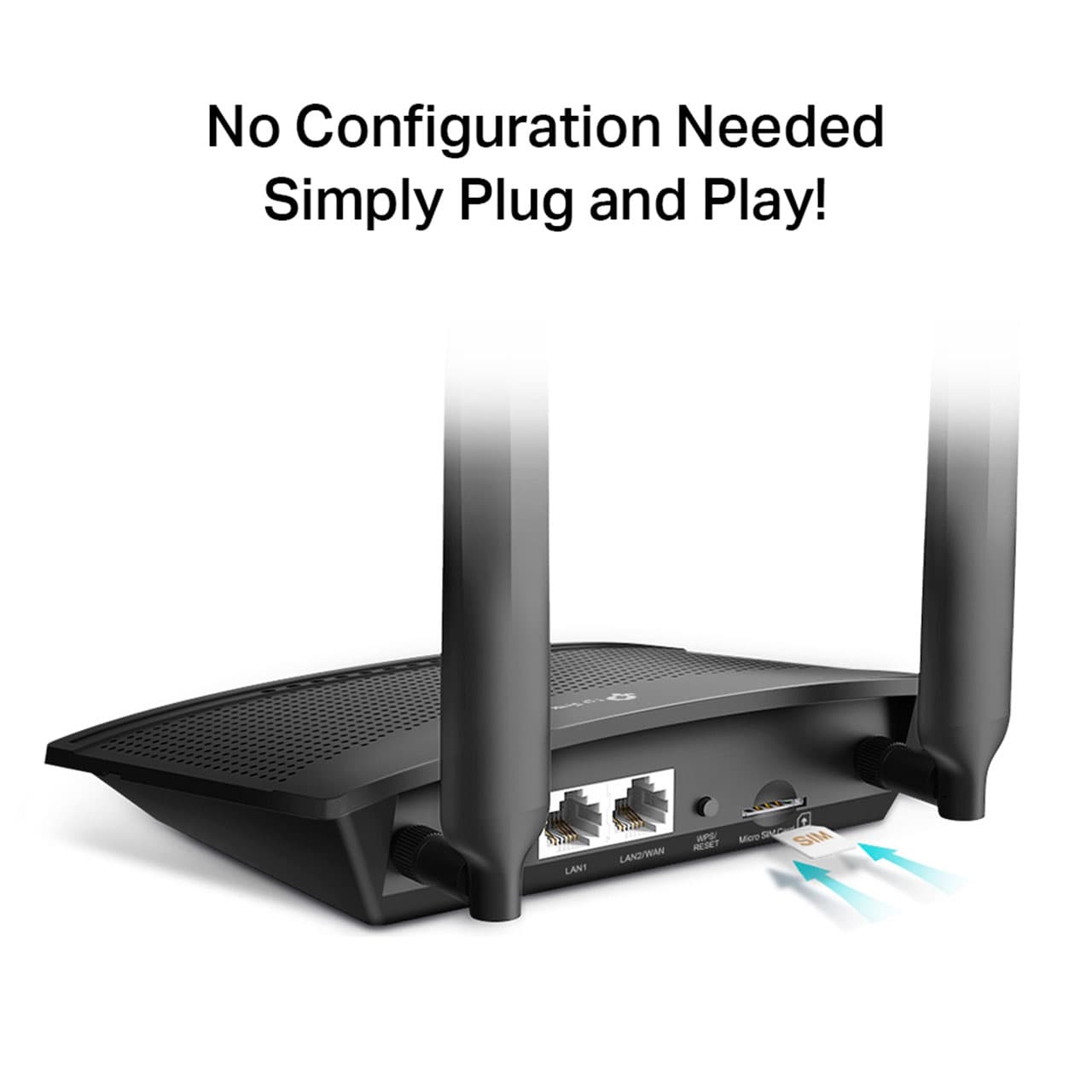 مودم بی سیم تی پی لینک Tp-Link Wireless N 4G LTE Router TL-MR100 — تصویر ۴