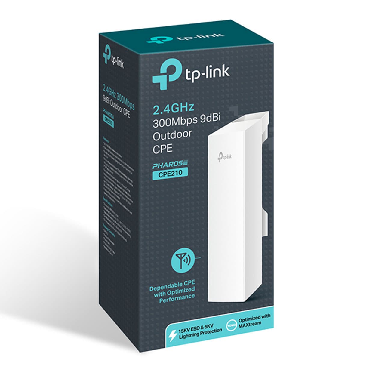 اکسس پوینت فضای باز تی پی لینک Tp-Link AP Outdoor Radio CPE210 — تصویر ۹