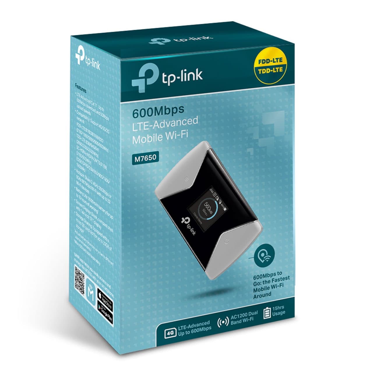 مودم بی سیم همراه تی پی لینک Tp-Link 4G LTE Mobile Router M7650 — تصویر ۴