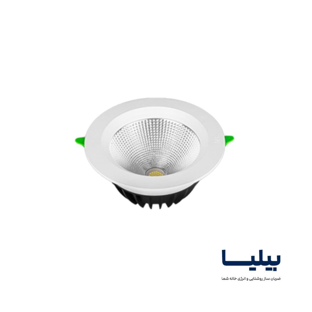 چراغ توکار دایره ای 30 وات SMD هارمونیک پارس شعاع توس — تصویر ۹
