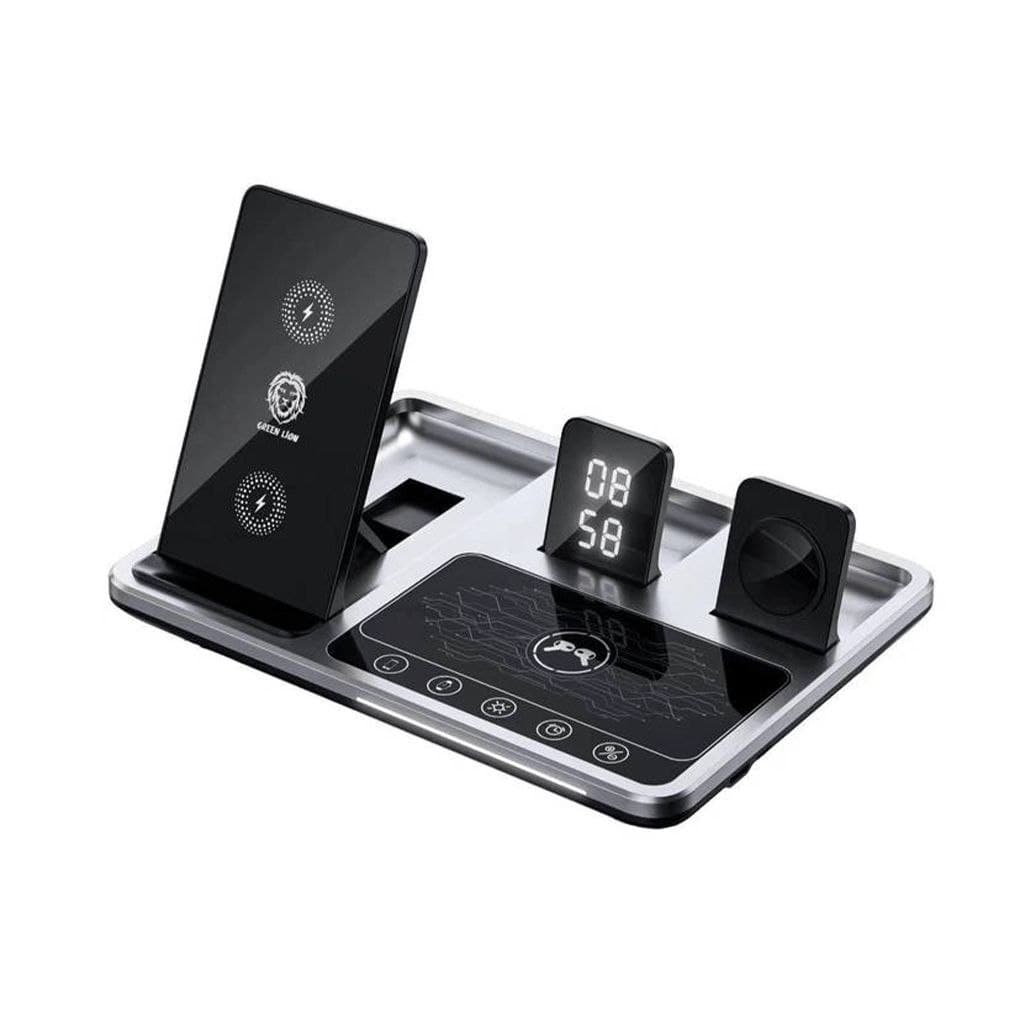 شارژر وایرلس گرین لاین مدل 4in1 Wireless Charging Station — تصویر ۷