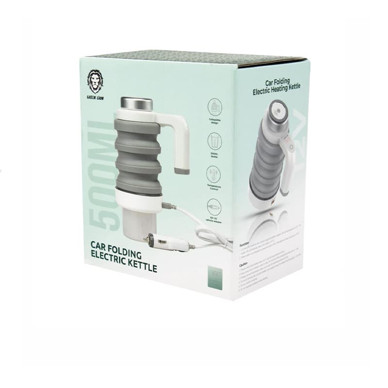کتری برقی ماشینی گرین لاین green lion car folding electric kettle — تصویر ۱۱