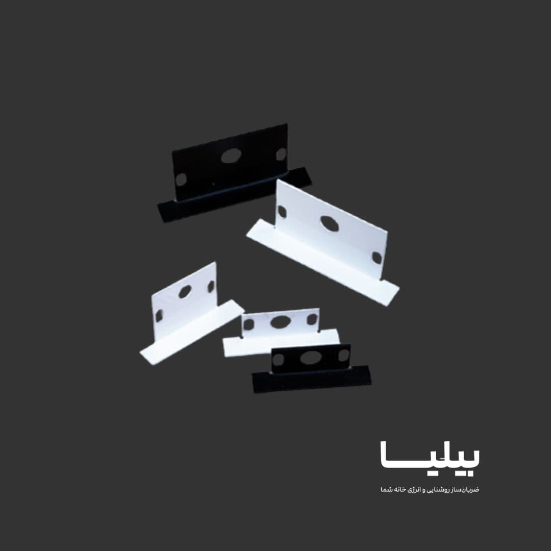 درپوش پروفیل لاینر توکار D30_AL2 پارس شعاع توس — تصویر ۵