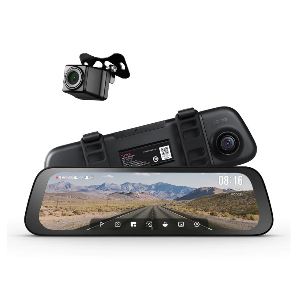 دوربین خودرو شیائومی مدل 70mai Dash Cam s500 set (دوربین جلو + دوربین عقب) — تصویر ۸