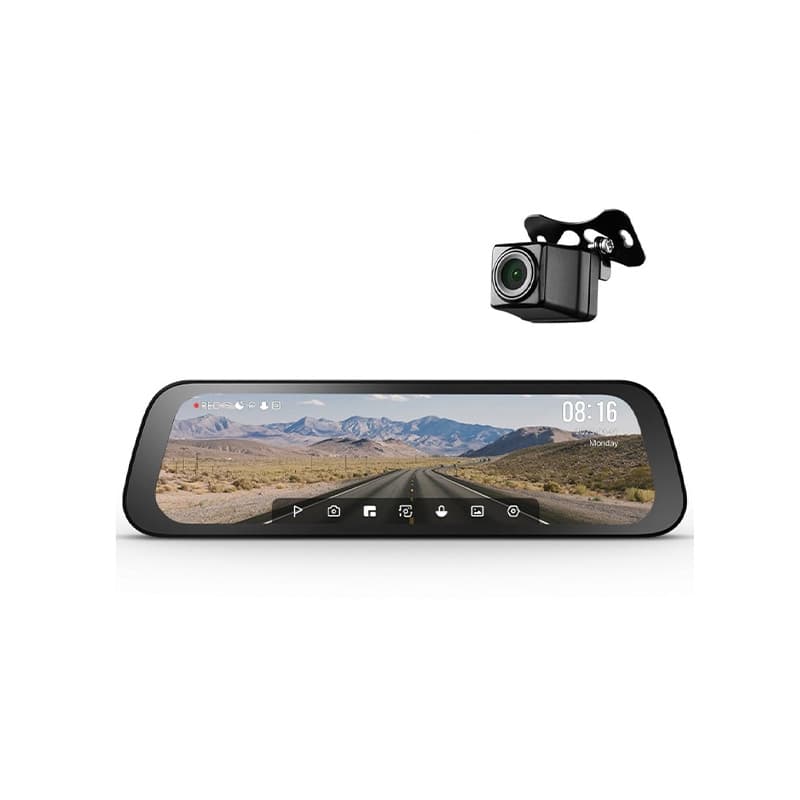 دوربین خودرو شیائومی مدل 70mai Dash Cam s500 set (دوربین جلو + دوربین عقب)