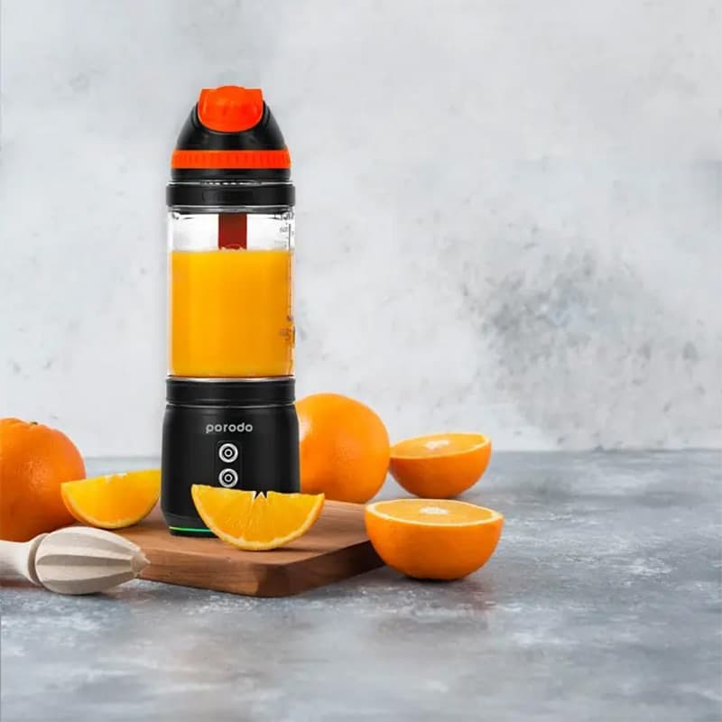 مخلوط کن و جویسر پرتابل پرودو مدل Porodo Dual Spin Clockwise & Reverse Portable Blender — تصویر ۷