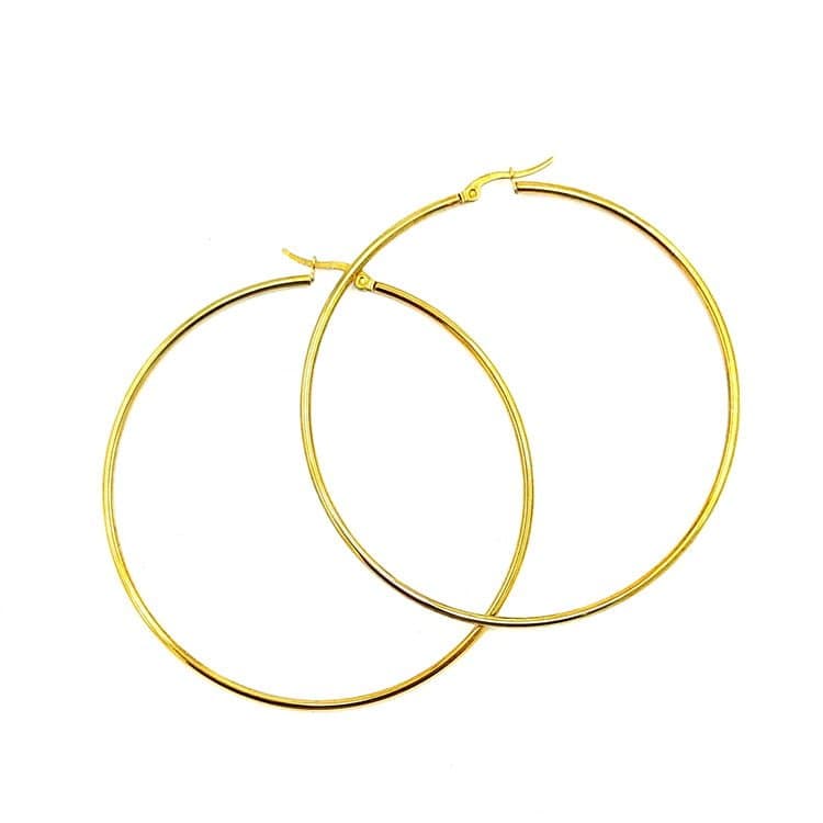 گوشواره حلقه ای دایره بزرگ