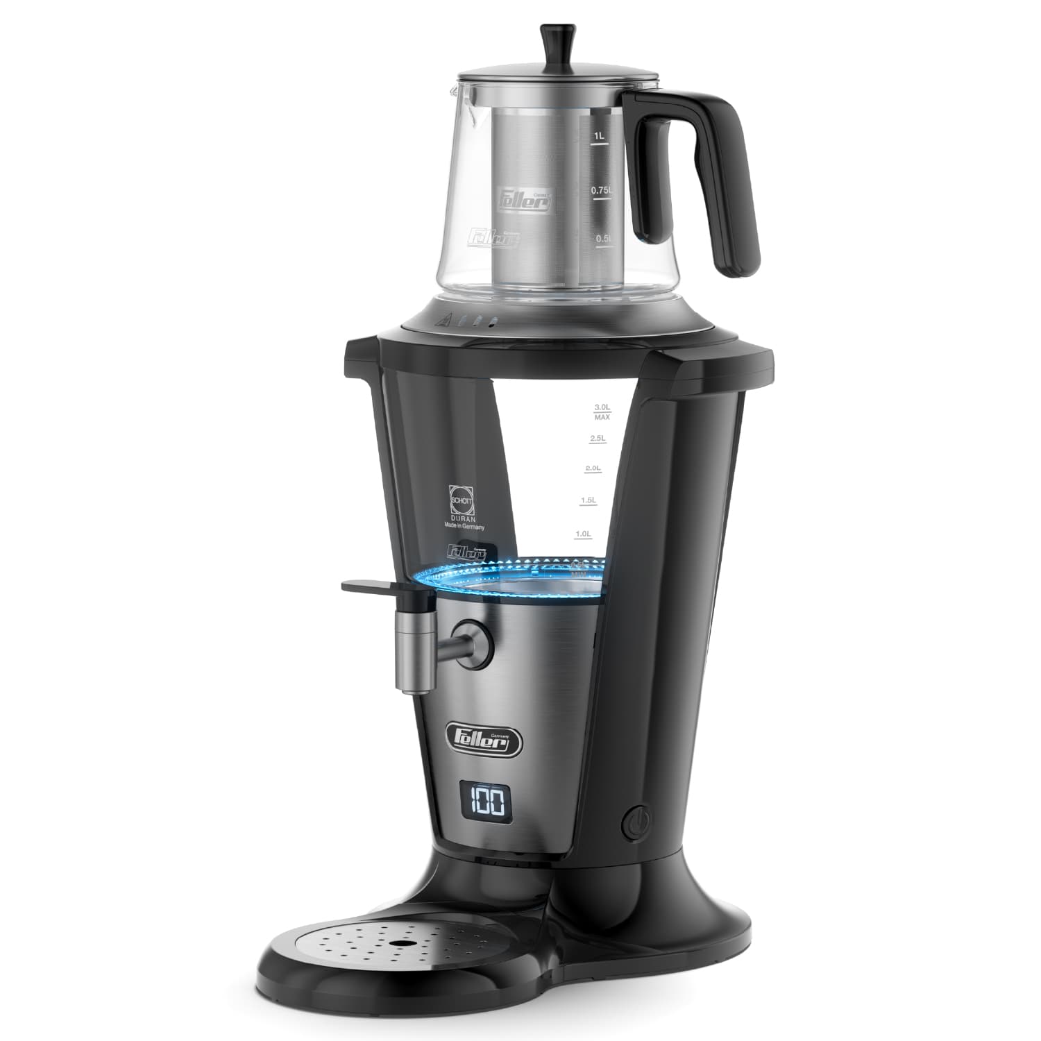 چای ساز سماوری فلر مدل TS 390 — تصویر ۹