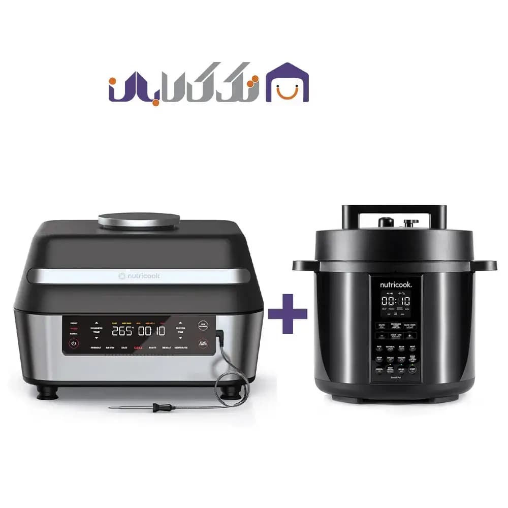 ست گریل سرخ کن نوتریکوک مدل 960 و مولتی کوکر نوتریکوک مدل 204