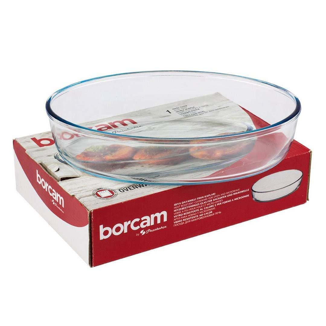 تابه فر بیضی بورجام پاشاباغچه Borcam 2360ml