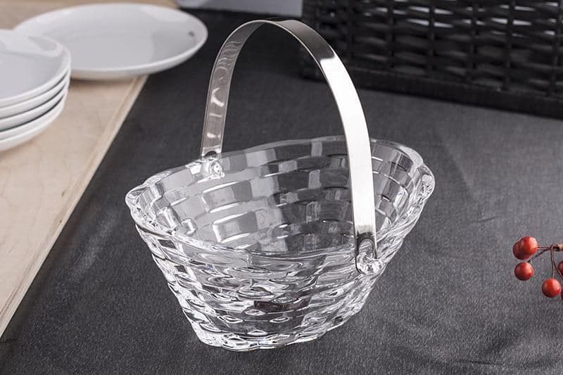 ظرف آجیل و تنقلات دسته دار کریستال راتان پاشاباغچه Rattan — تصویر ۱۱