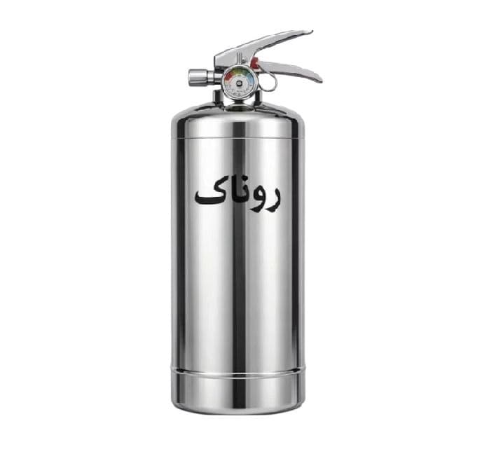 کپسول آتش نشانی آب و گاز 10 لیتری استیل روناک
