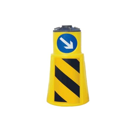 بشکه ترافیکی 105 سانتی متری با درب — تصویر ۵