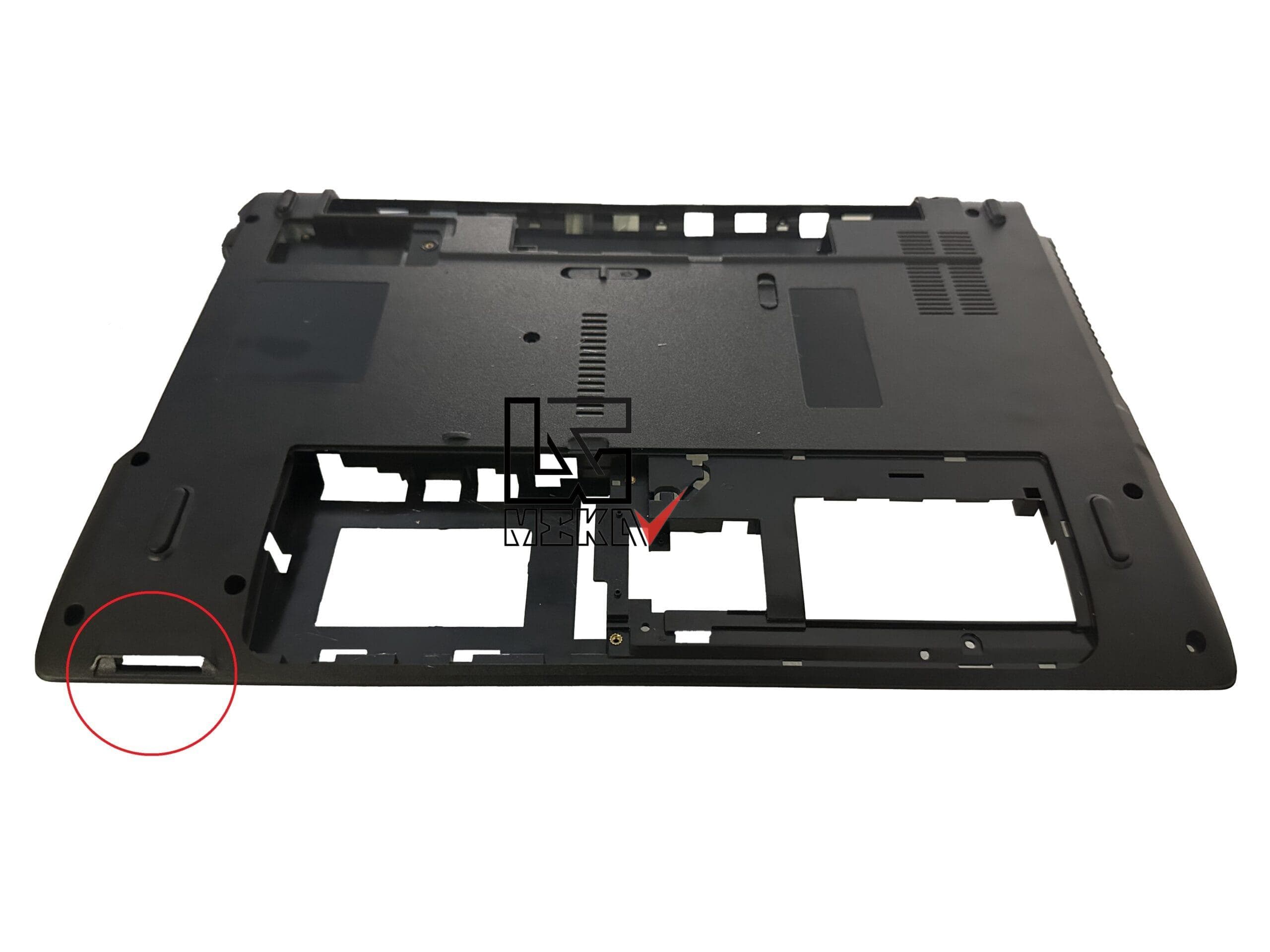 قاب کف لپ تاپ ایسر ACER Aspire 5742 رم ریدر سمت راست — تصویر ۷