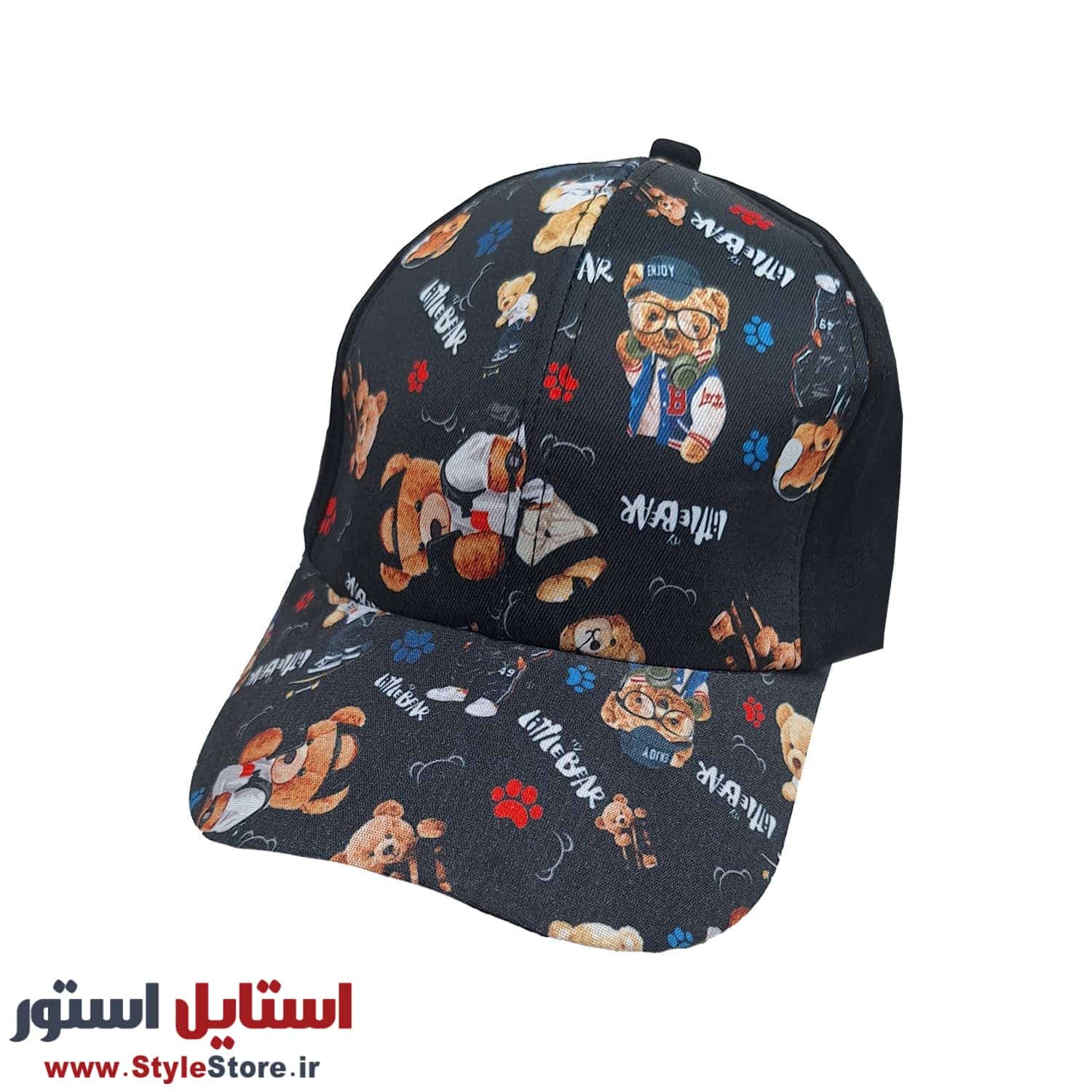 کلاه کپ پسرانه طرح LITTLE BEAR کد 1369