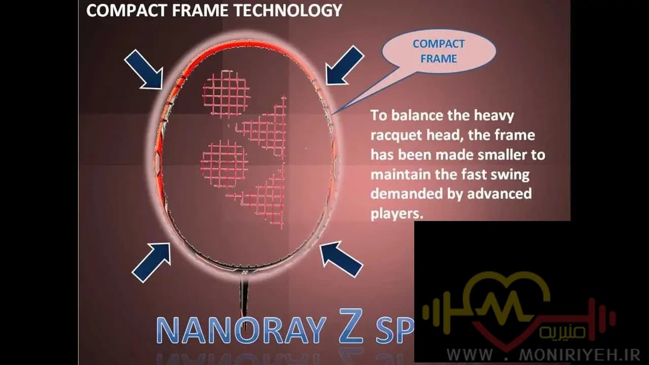 راکت بدمینتون یونکس Nanoray Z-Speed — تصویر ۷