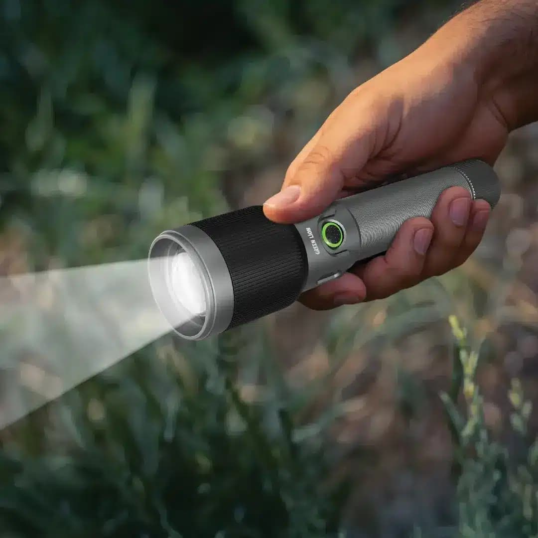 چراغ قوه شارژی گرین لاین Green Lion Ranger Portable LED Torch — تصویر ۳