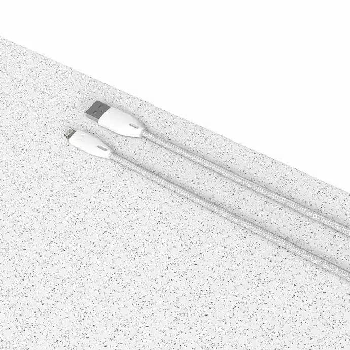 کابل تبدیل تایپ سی به لایتنینگ پاورولوژی Powerology Braided USB-A to Lightning Cable — تصویر ۶