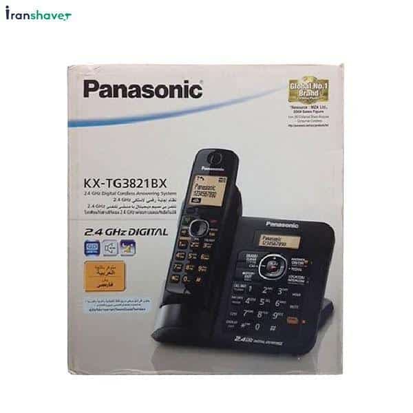 تلفن بی سیم پاناسونیک مدل KX-TG3821BX — تصویر ۵