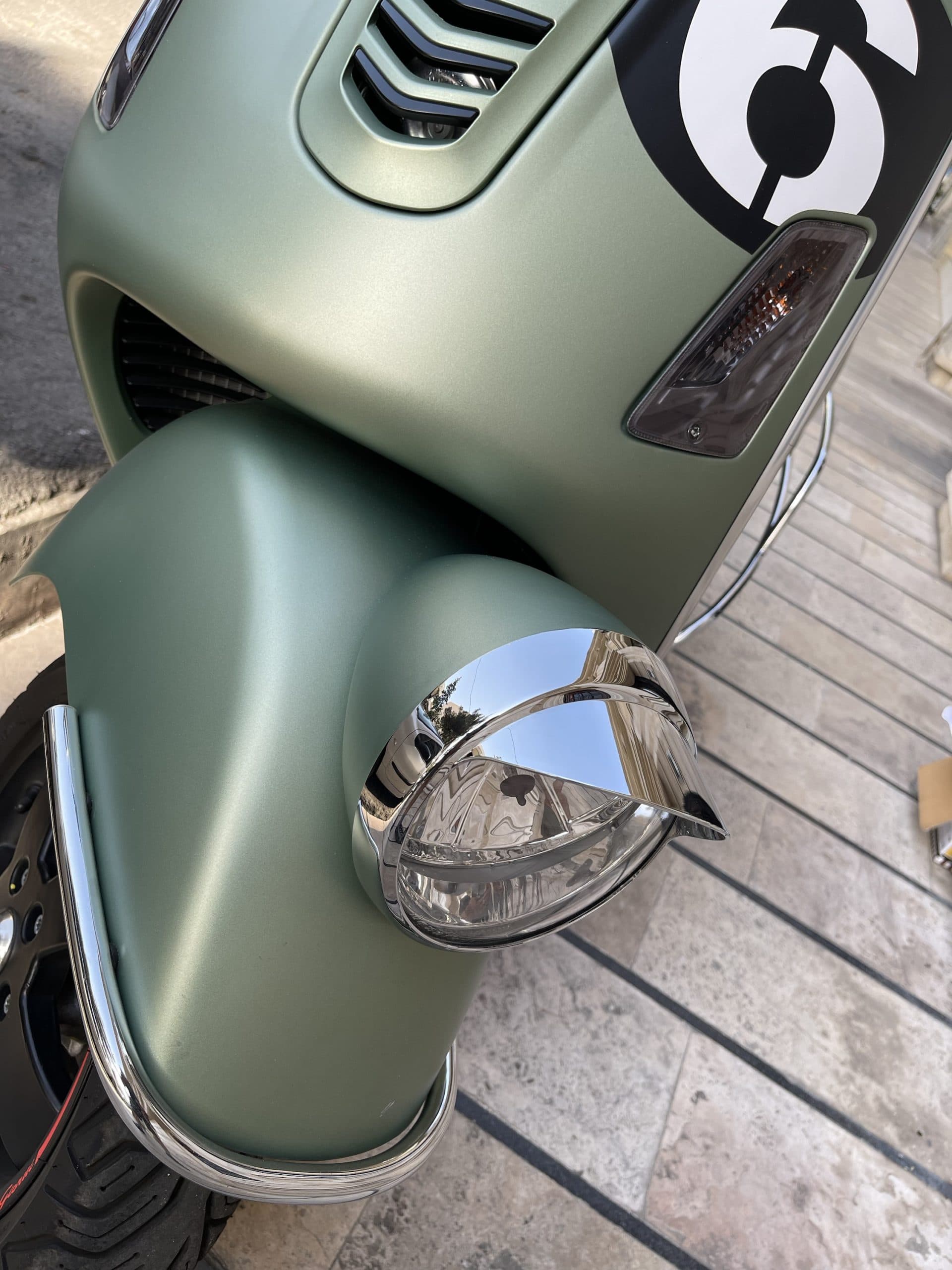 ابرویی چراغ وسپا GTV — تصویر ۵
