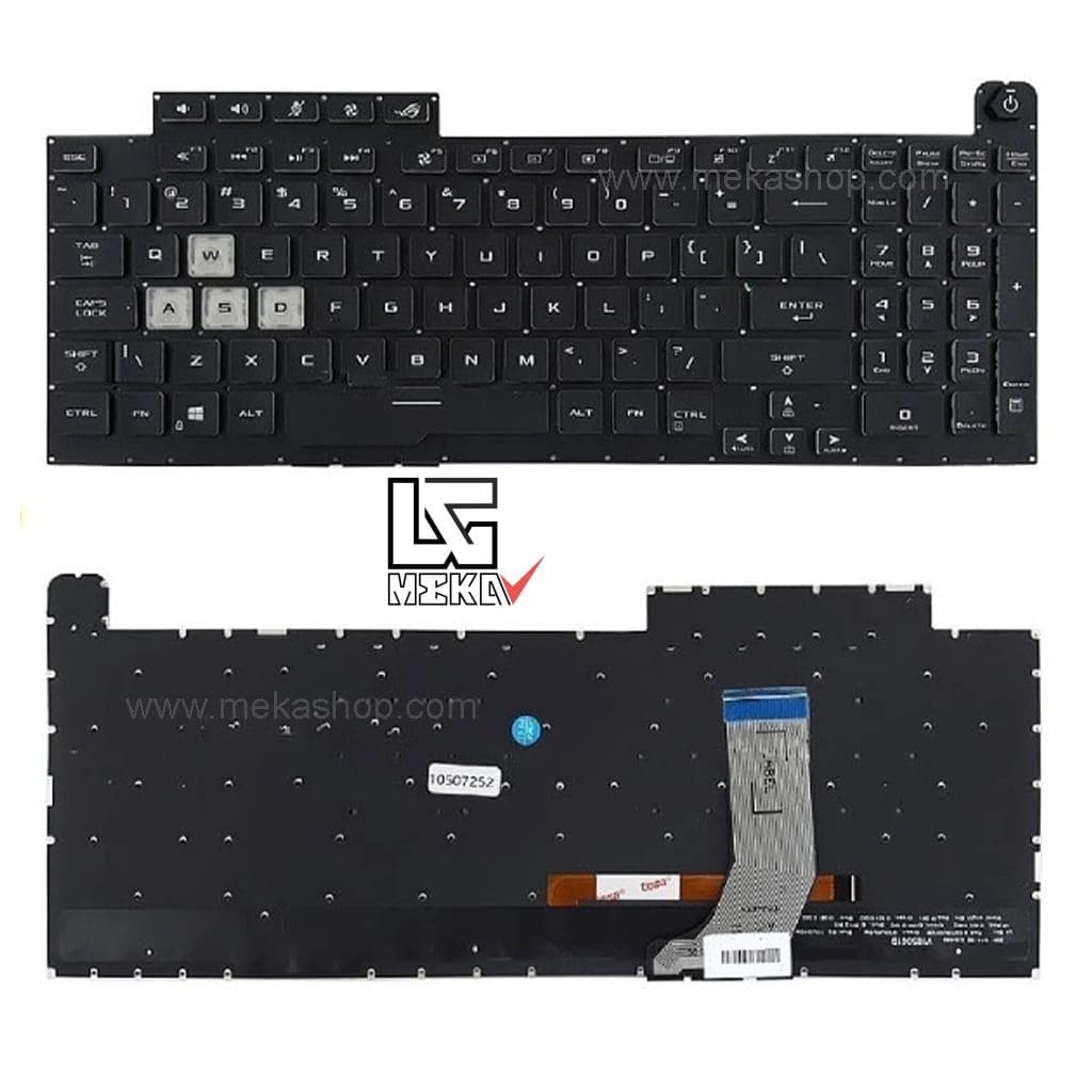 کیبورد لپ تاپ ایسوس Asus ROG Strix G531 اینتر کوچک