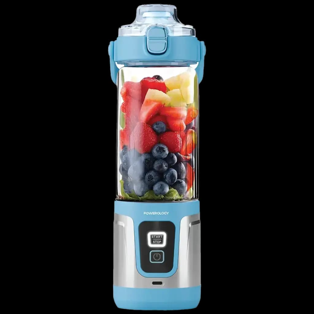 مخلوط کن قابل حمل 600 میلی لیتری دسته دار پاورولوژی Powerology Duomix Portable Blender — تصویر ۹