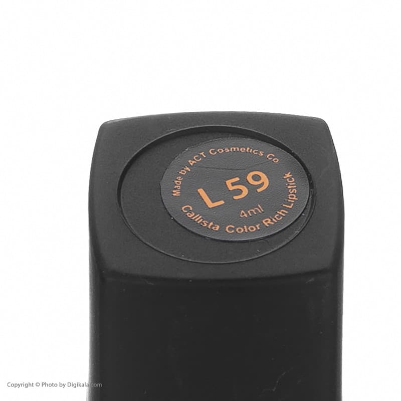 رژ لب جامد کالیستا سری Color Rich شماره L59 — تصویر ۵