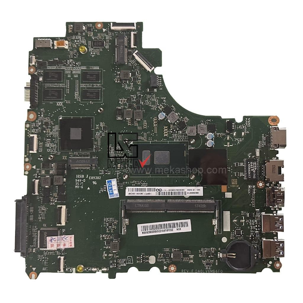 مادربرد لپ تاپ لنوو Lenovo IdeaPad V310-15ISK CPU I7-7500 DA0LV6MB6F0 VGA 2GB گرافیک دار — تصویر ۶