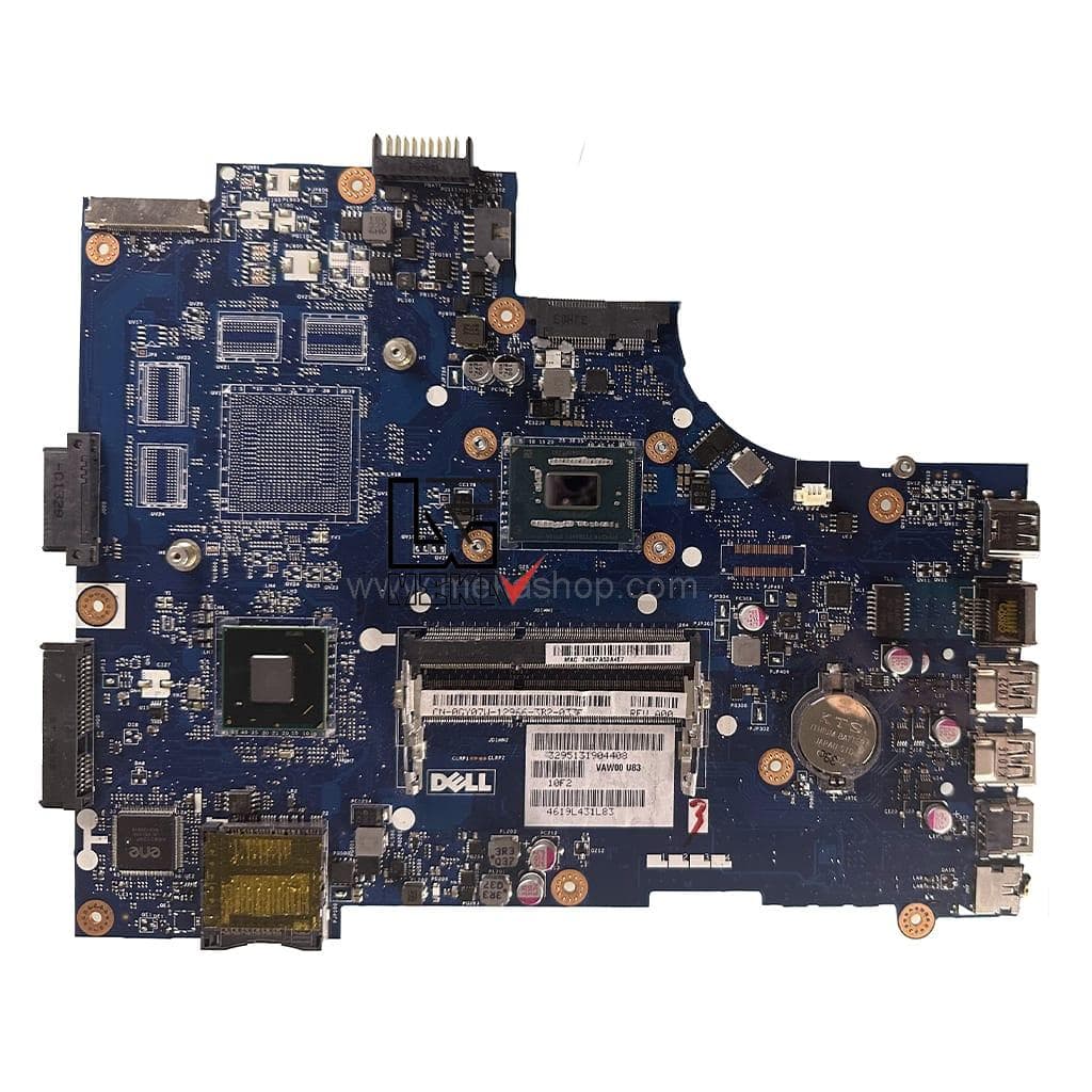 مادربرد لپ تاپ دل Dell Inspiron 3521 Celeron VAW00_LA-9104P گرافیک دار — تصویر ۵