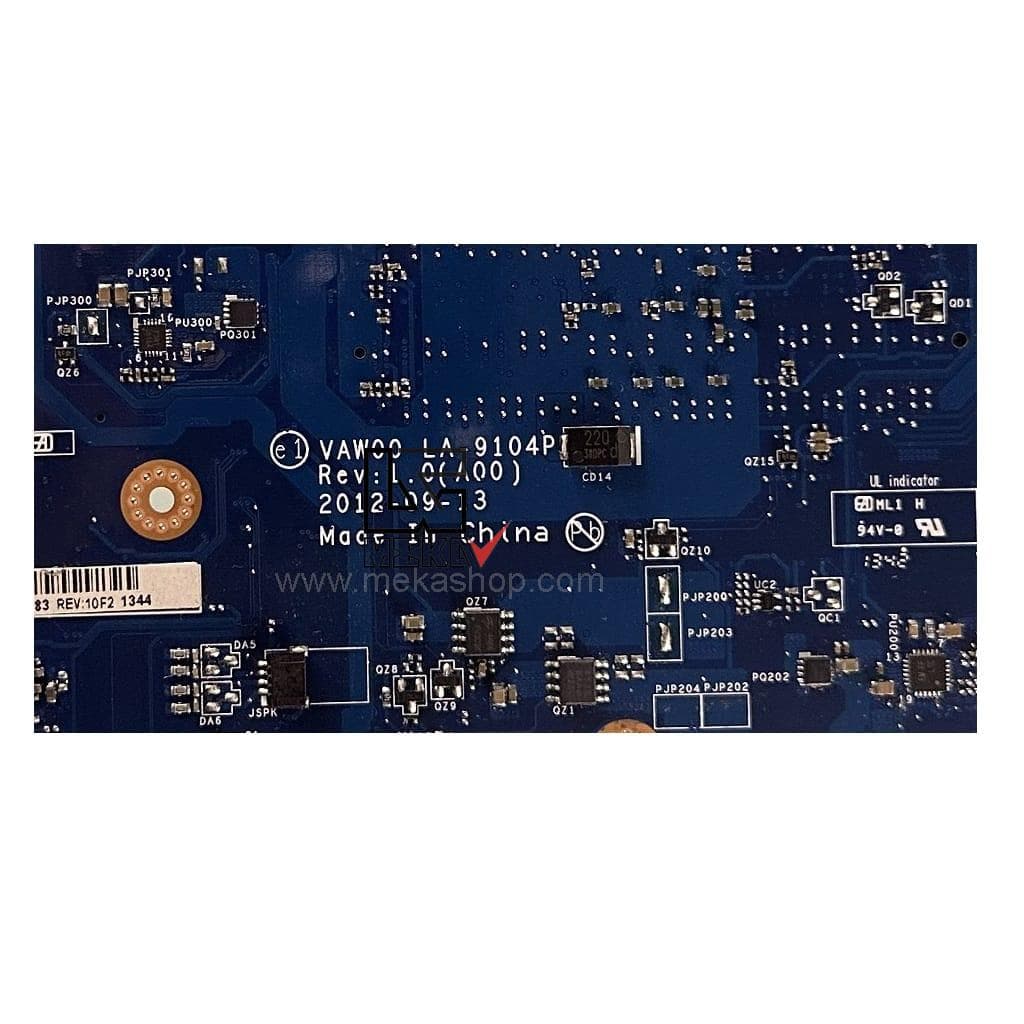 مادربرد لپ تاپ دل Dell Inspiron 3521 Celeron VAW00_LA-9104P گرافیک دار — تصویر ۷