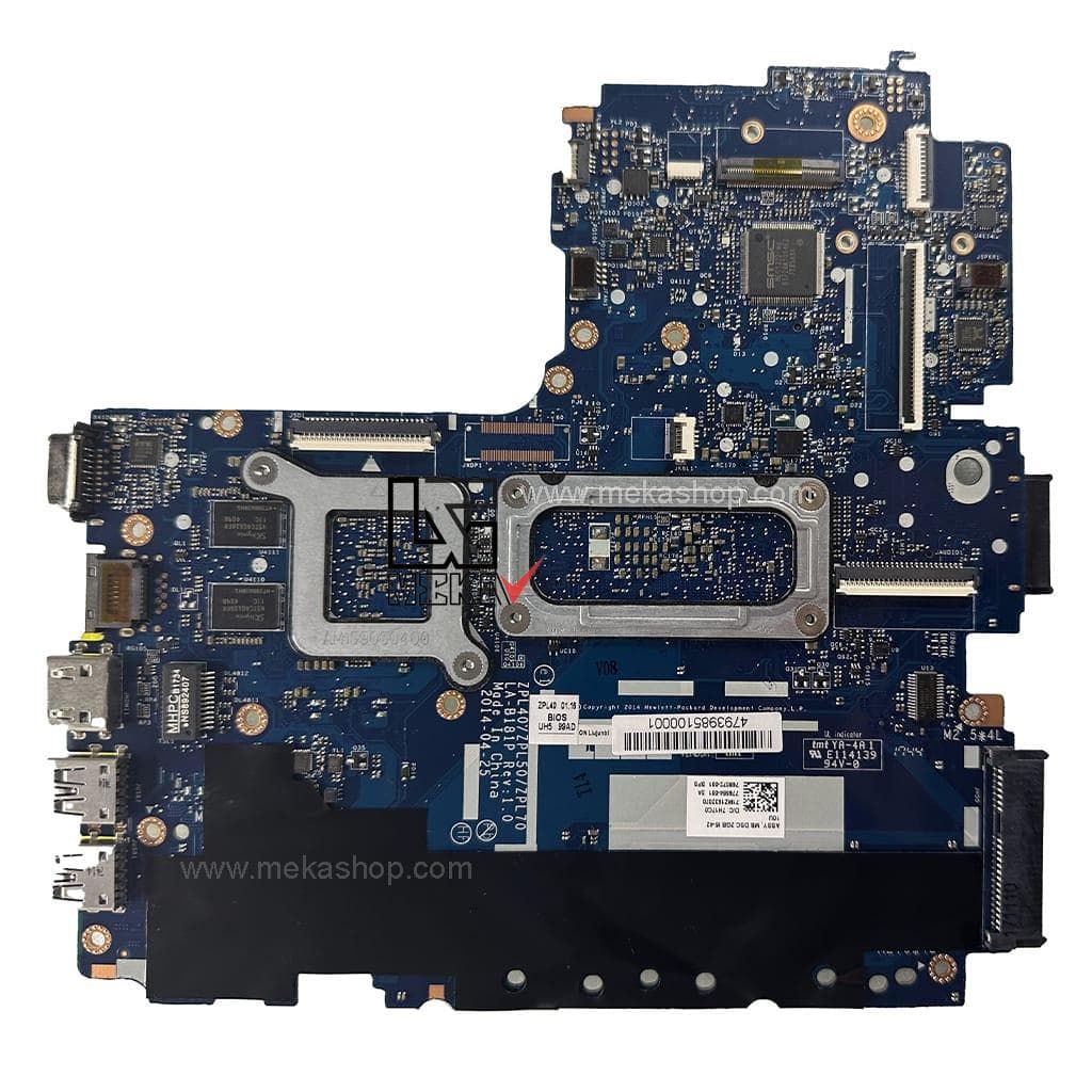 مادربرد لپ تاپ اچ پی HP ProBook 450-G2 CPU-I5-4210u ZPL40-ZPL50-ZPL70_LA-B181P VGA 2GB 40Pin گرافیک دار — تصویر ۳