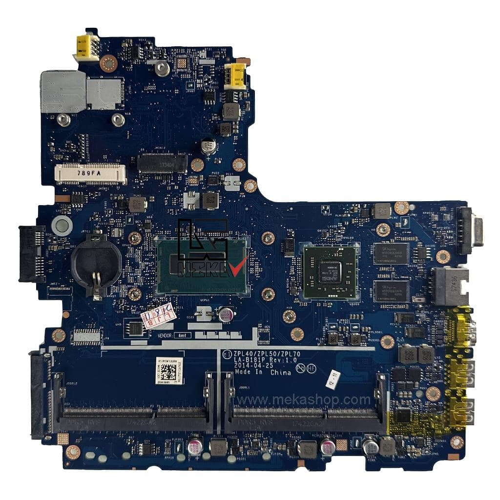 مادربرد لپ تاپ اچ پی HP ProBook 450-G2 CPU-I5-4210u ZPL40-ZPL50-ZPL70_LA-B181P VGA 2GB 40Pin گرافیک دار