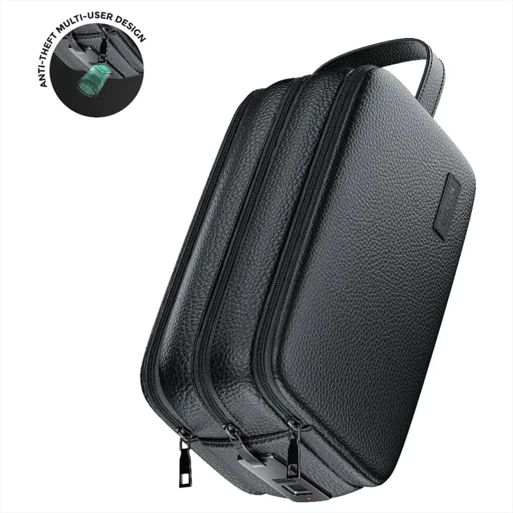 کیف دستی 3 زیپ اثر انگشتی گرین لاین Green Lion Lyon Plus Fingerprint Bag — تصویر ۶