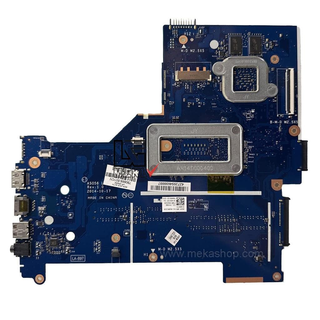 مادربرد لپ تاپ اچ پی HP Pavilion 15-R CPU-I5-5200 AS056_LA-B972P 2GB VGA 40Pin گرافیک دار — تصویر ۳