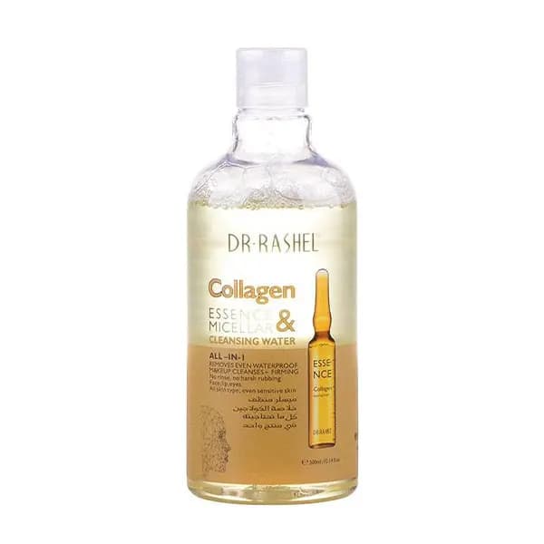 میسلار واتر کلاژن ضدچروک و جوانساز دکتر راشل حجم350میل DR.RASHEL COLLAGEN ESSENCE MICELLAR CLEANSING WATER — تصویر ۷
