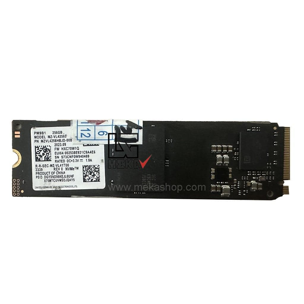 هارد اس اس دی لپ تاپ سامسونگ 256 گیگابایت SSD OME Samsung M.2 NVME 2280