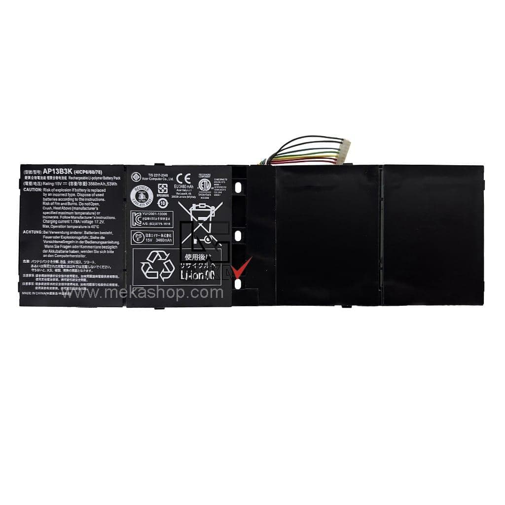 باتری لپ تاپ Acer Aspire V5-472 مدل AP13B3K — تصویر ۶