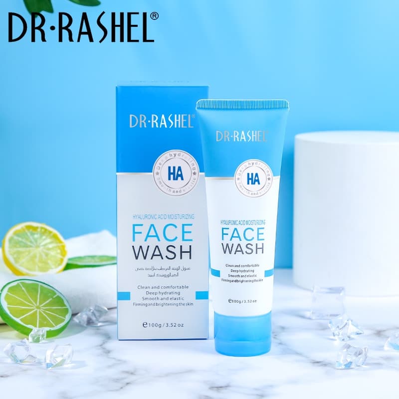 فیسواش هیالورونیک اسید دکتر راشل اورجینال آبرسان 100میل DR RASHEL Hyaluronic Acid Moisturizing Face Wash