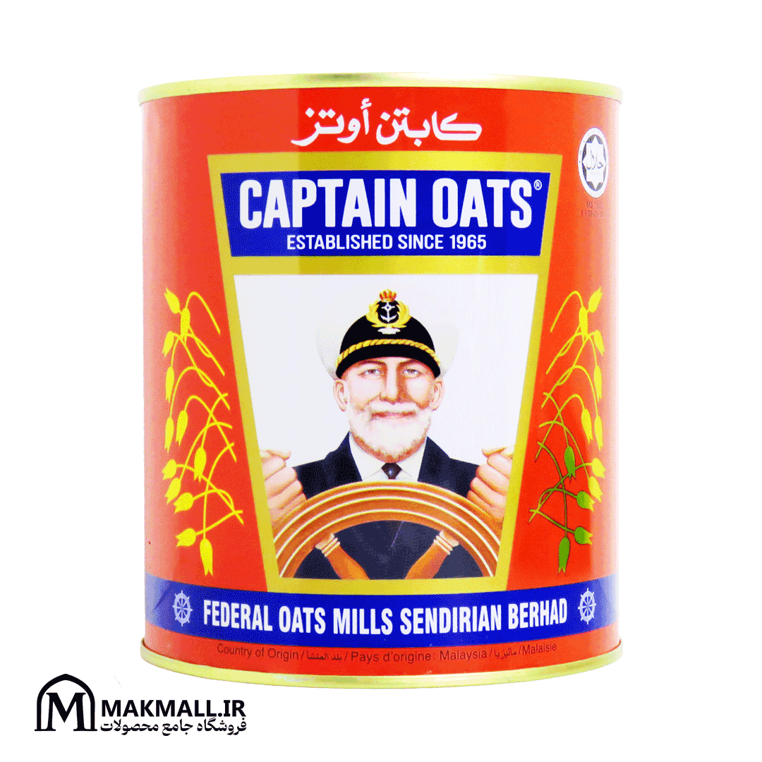 جو دوسر پرک کاپیتان 500 گرم | Captain Oats Rolled Oats 500g — تصویر ۲