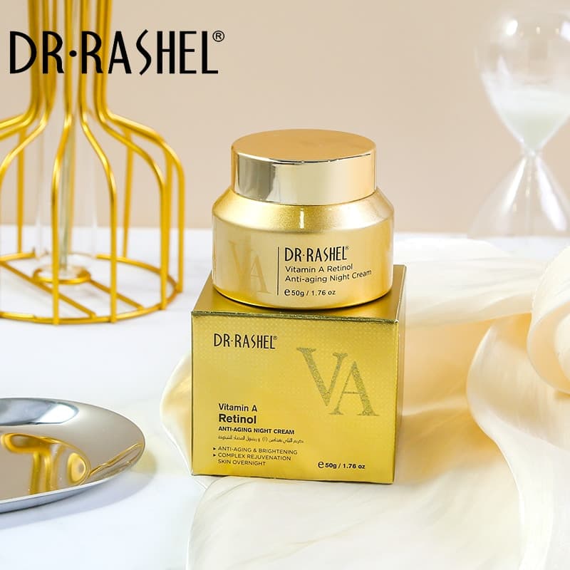 کرم شب رتینول دکتر راشل اورجینال | DR.RASHEL Vitamin A Retinol Night Cream 50g