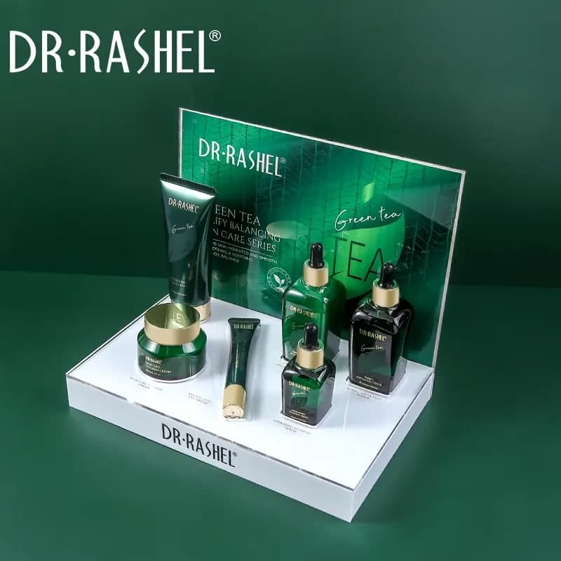 تونر صورت چای سبز دکتر راشل اورجینال رفع کک و مک 100میل DR RASHEL Green Tea Purify Softening Toner — تصویر ۵