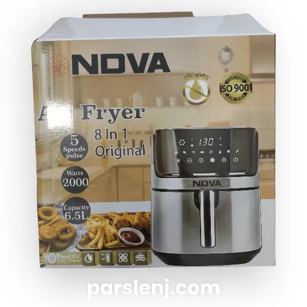 سرخ کن رژیمی ندوا 6/5 لیتری مدل 9033 — تصویر ۳
